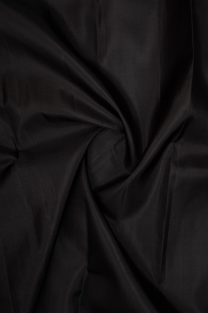 Black and Blue Traditional Pure Kanchipuram Silk Saree