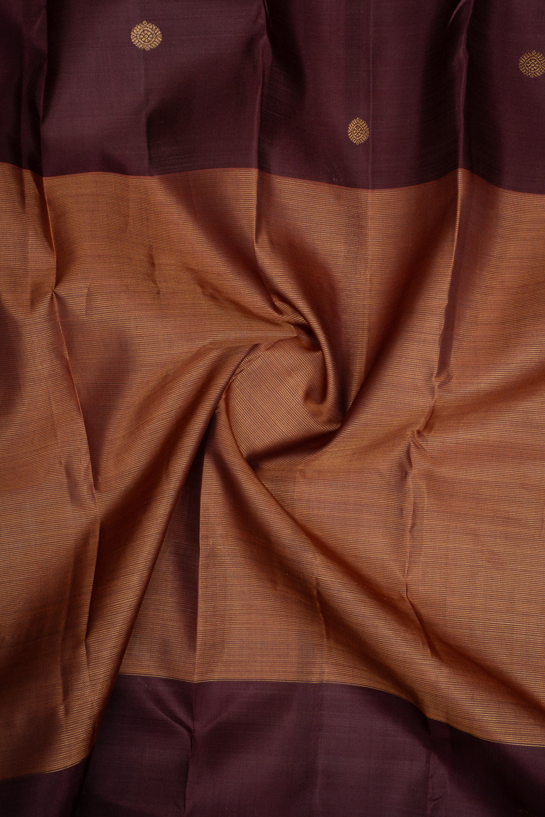 Maroon Vairaoosi Pure Kanchipuram Silk Saree