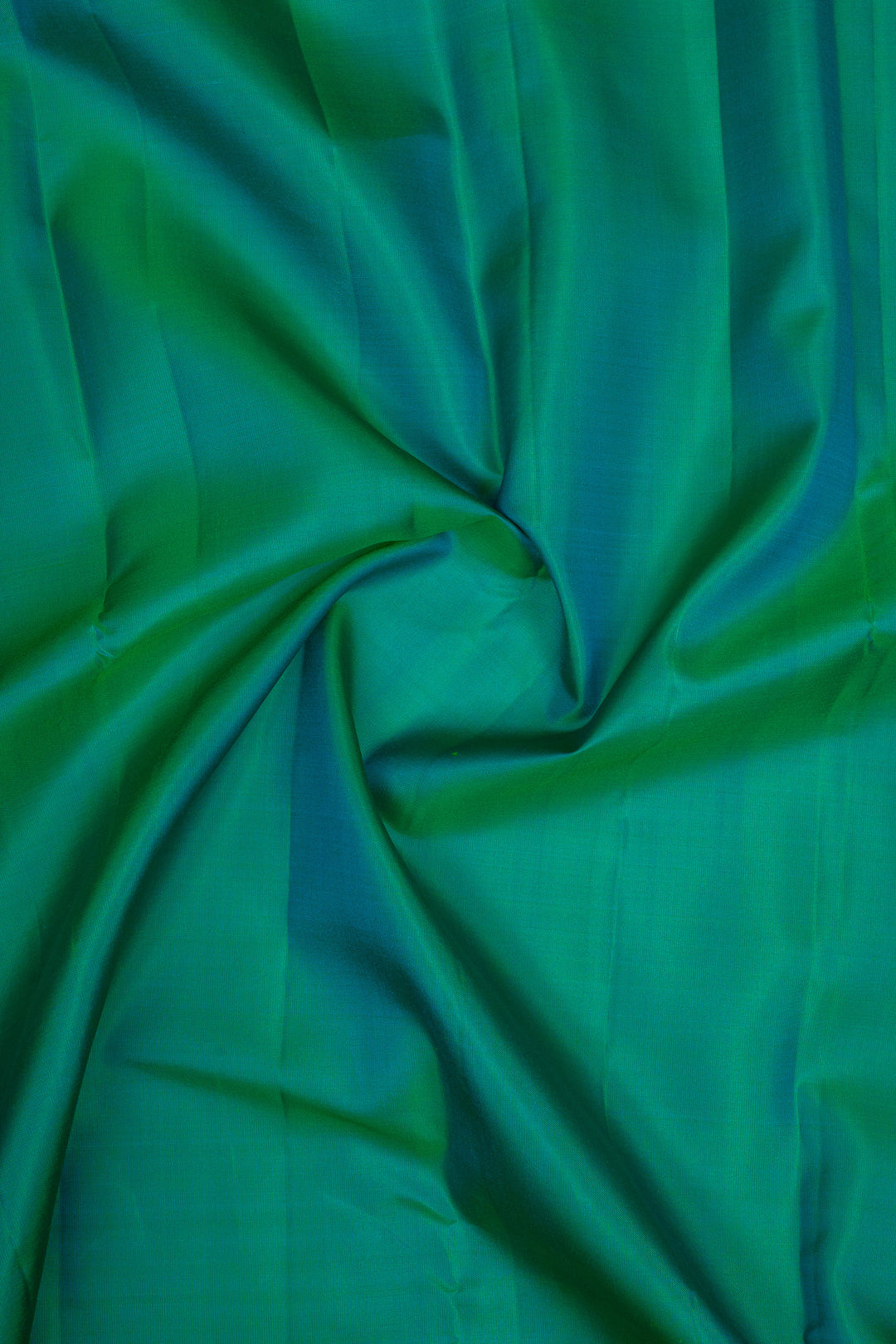 Peacock Blue Traditional Pure Kanchipuram Silk Saree
