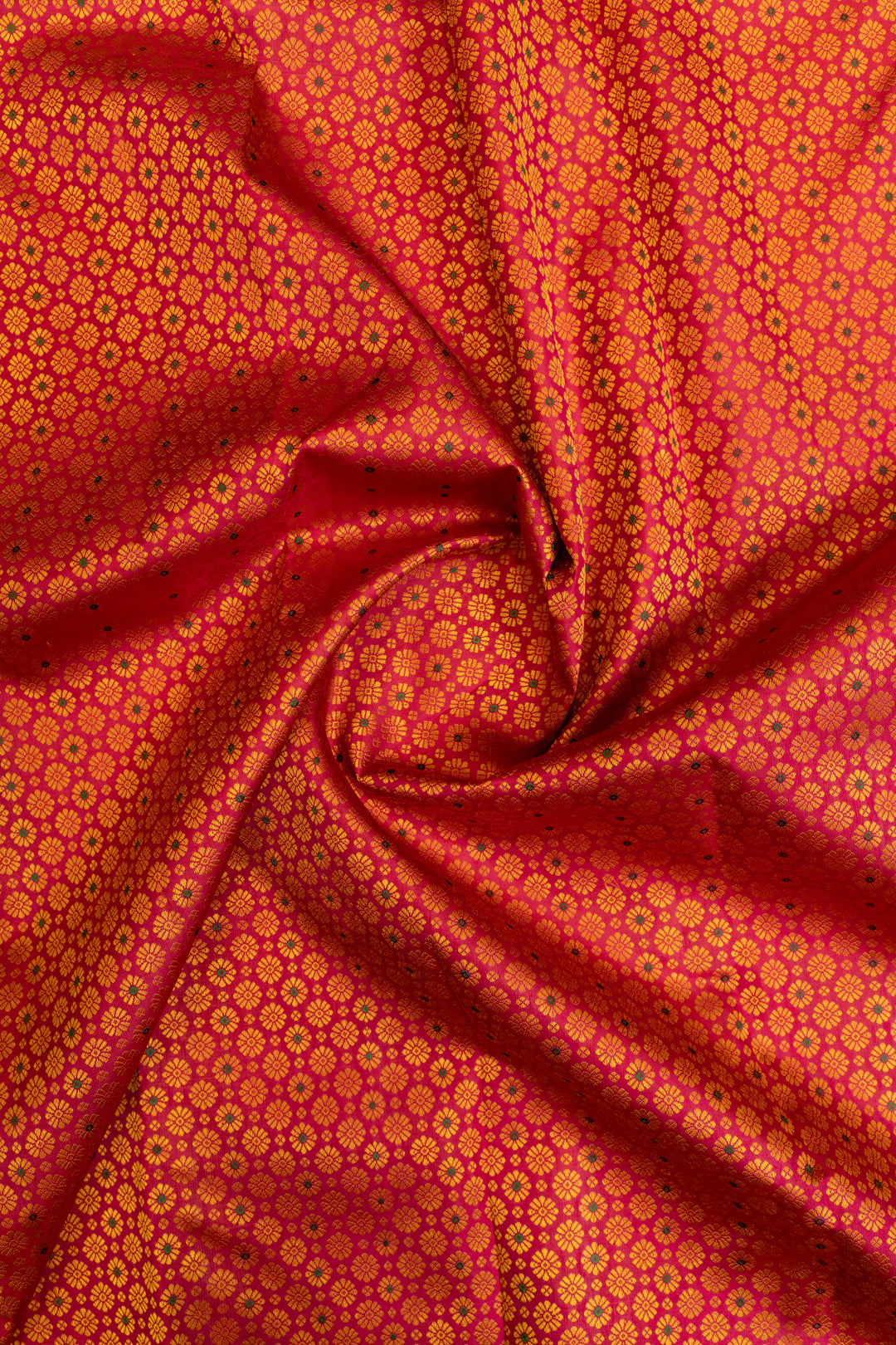 Magenta minakari thread brocade pure Kanchipuram silk saree