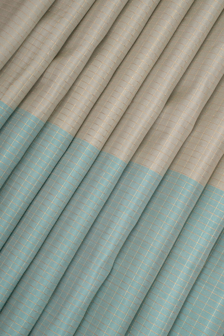 Pastel Mupagam Pure Kanchipuram Silk Saree