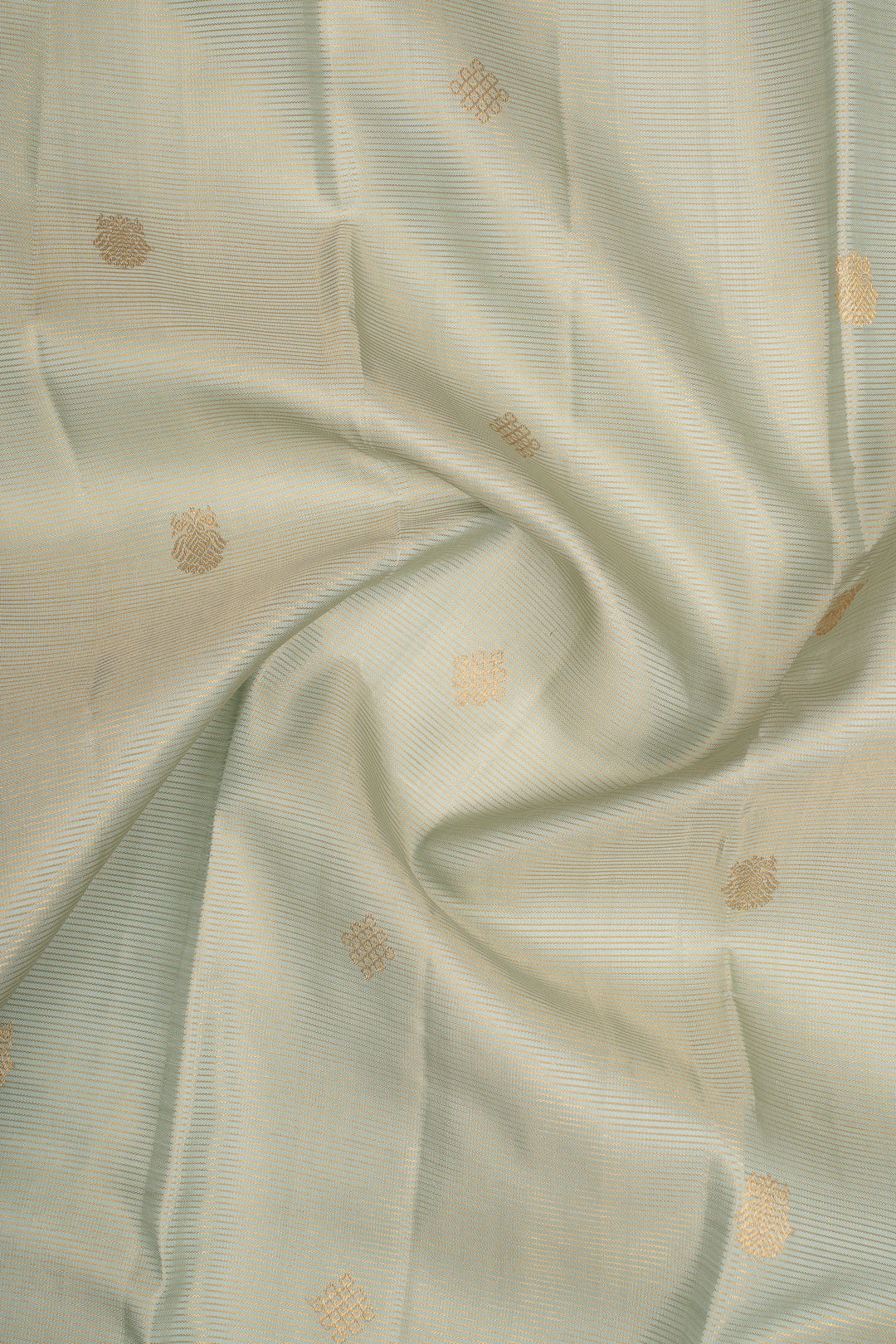 Ice Blue Vairaoosi Pure Kanchipuram Silk Saree