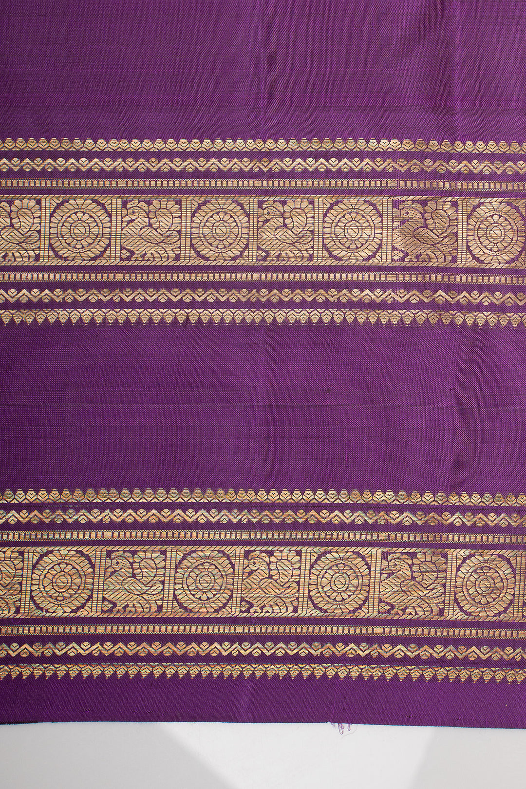Rust Orange Traditional Pure Kanchipuram Silk Saree