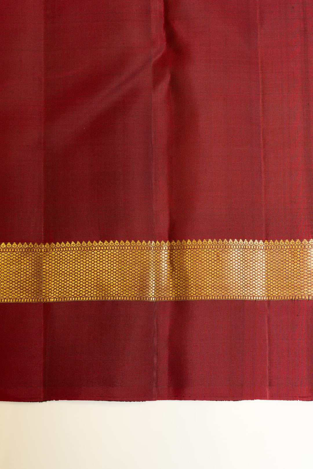 Bottle green vairaoosi checks pure Kanchipuram silk saree