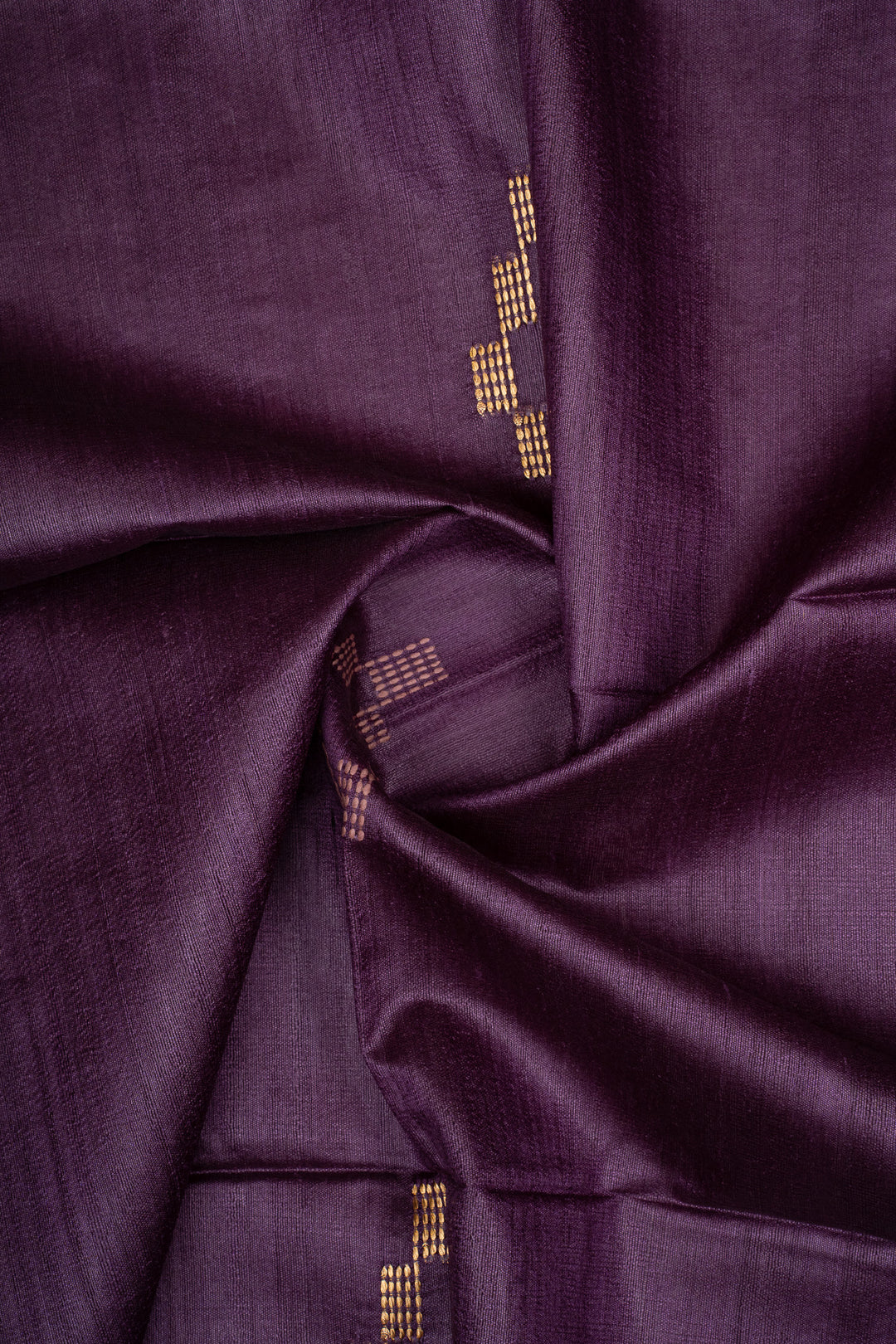 Purple Traditional Pure Tussar Saree