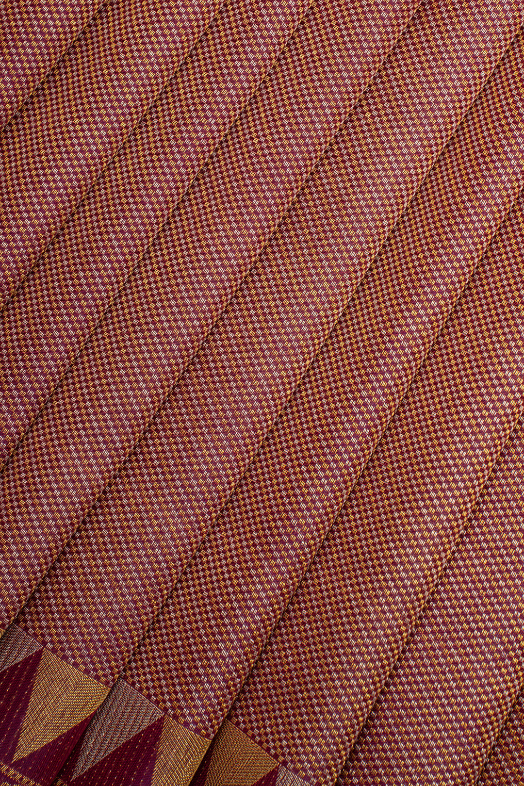 Purple Temple Brocade Pure Kanchipuram Silk Saree