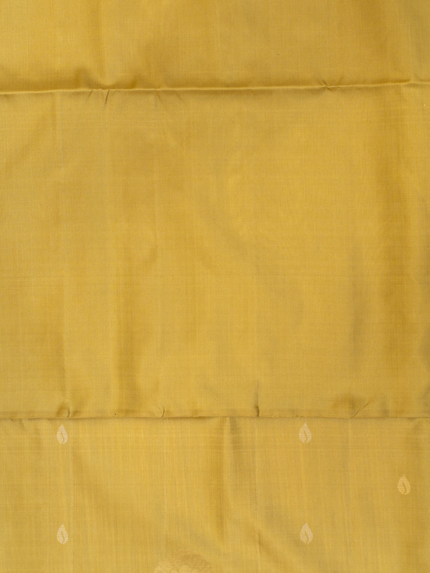 Elaichi green borderless pure soft silk saree