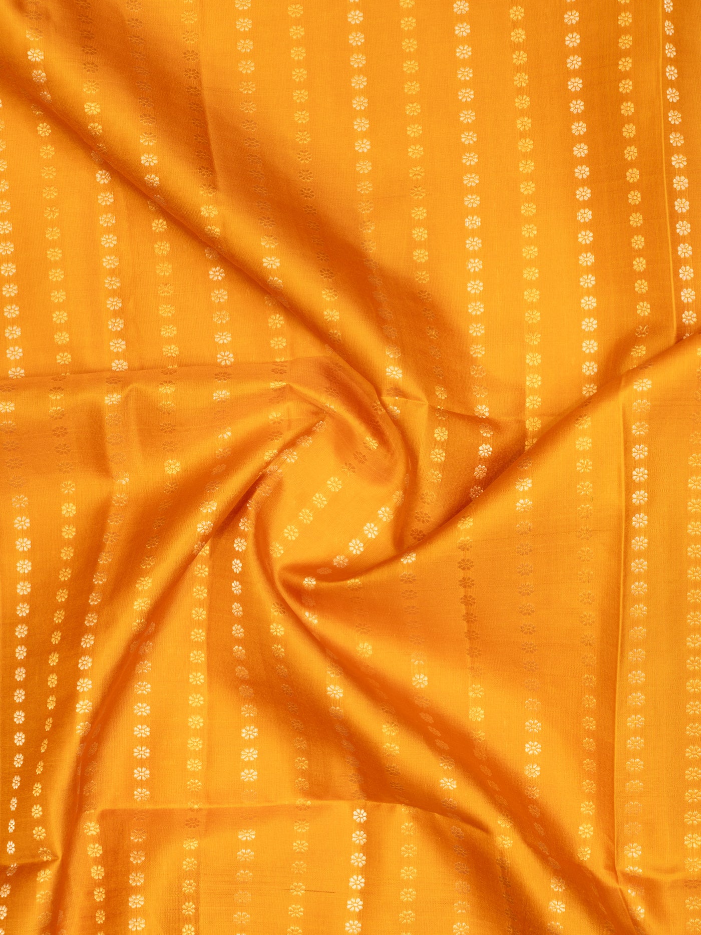 Mustard yellow and turquoise blue pure soft silk saree