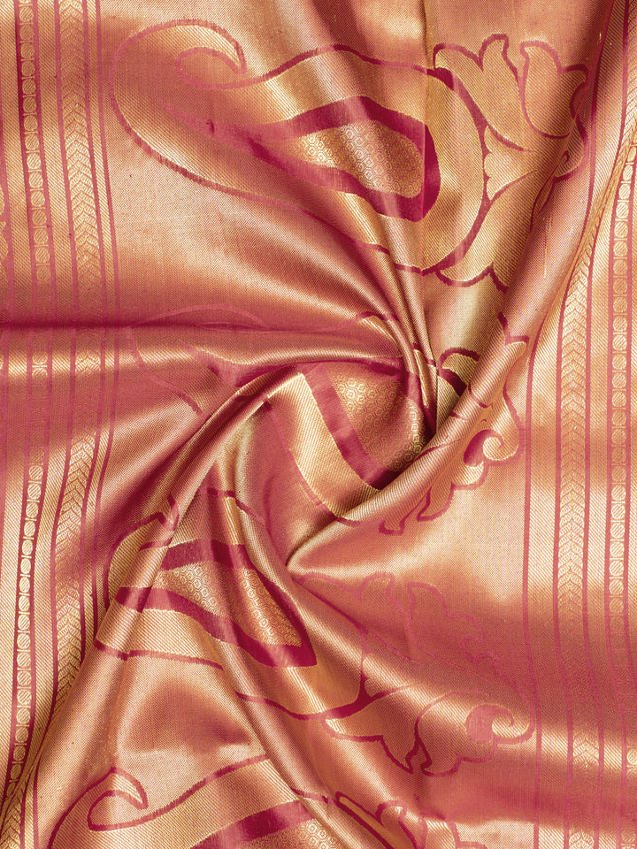 Sage Green and Maroon Soft Silk Saree| Clio Silks
