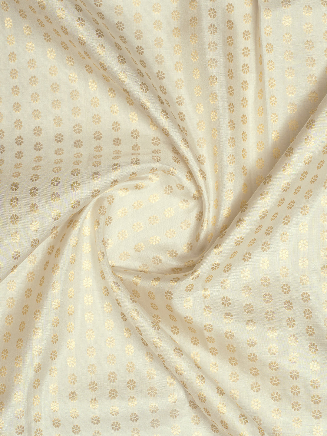 Ivory and Maroon Buttas Soft Silk Saree | Clio Silks
