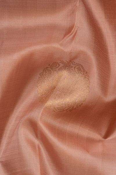 Soft Pink Pastel Kanchipuram Silk Saree - Clio Silks