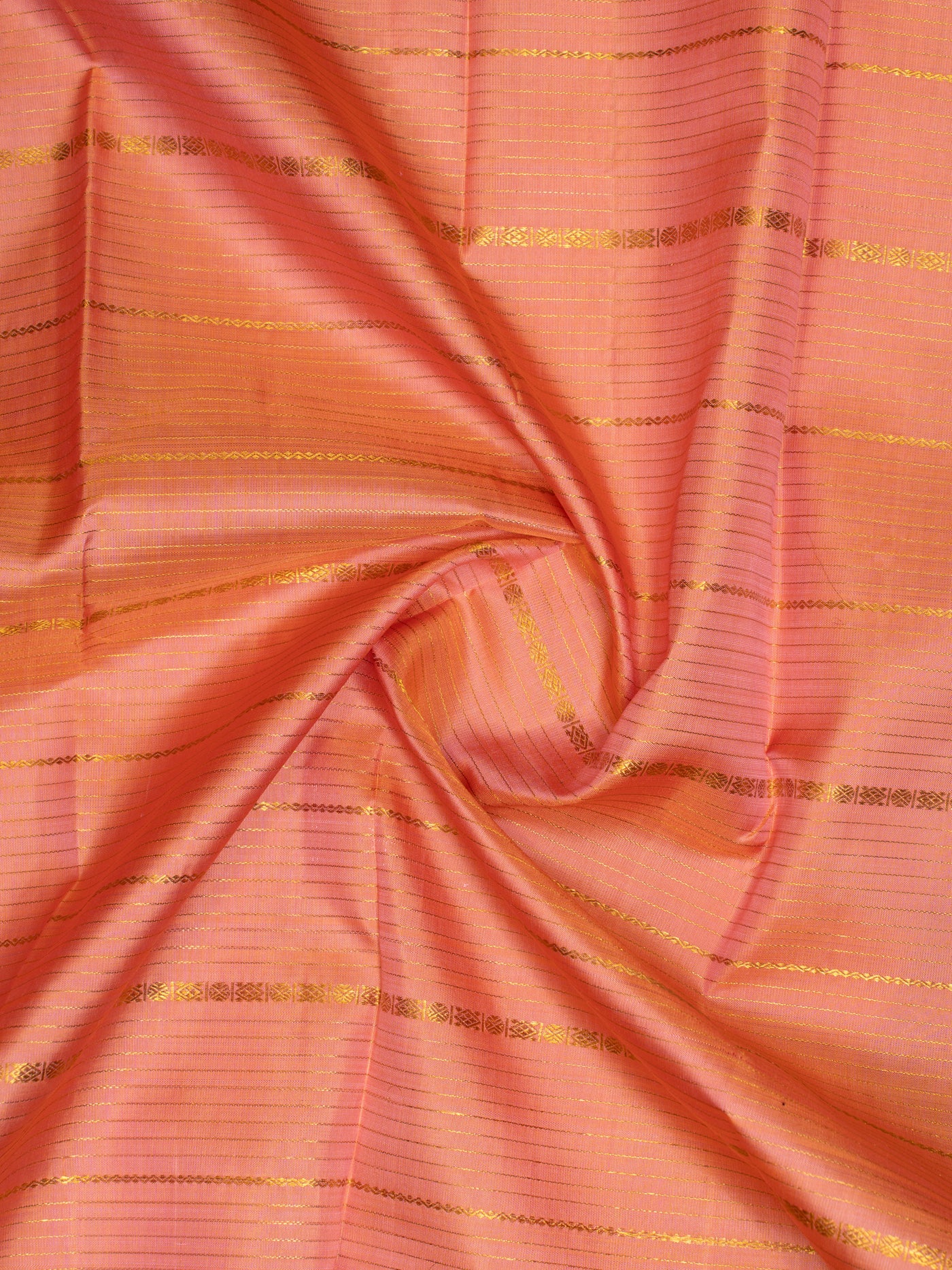 Flamingo pink and purple varisaipettu pure zari Kanchipuram silk saree