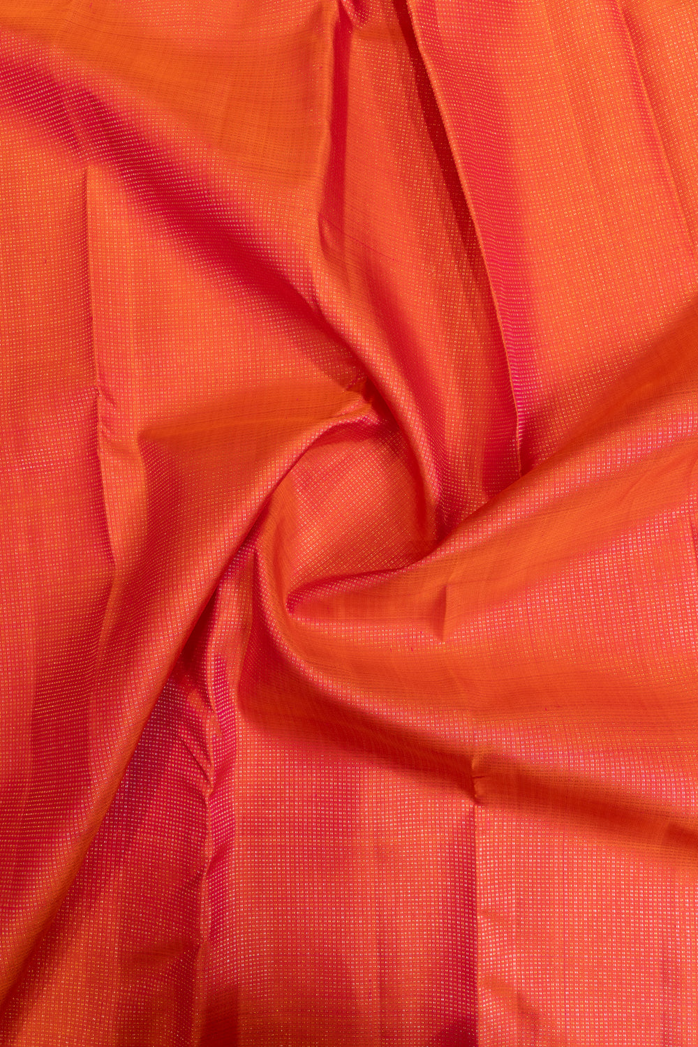 Pure silk saree in peach with Murhuzari weave