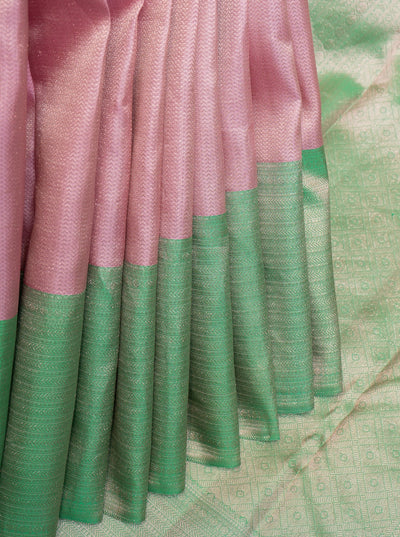  Green Brocade Pure Kanchipuram Silk Saree