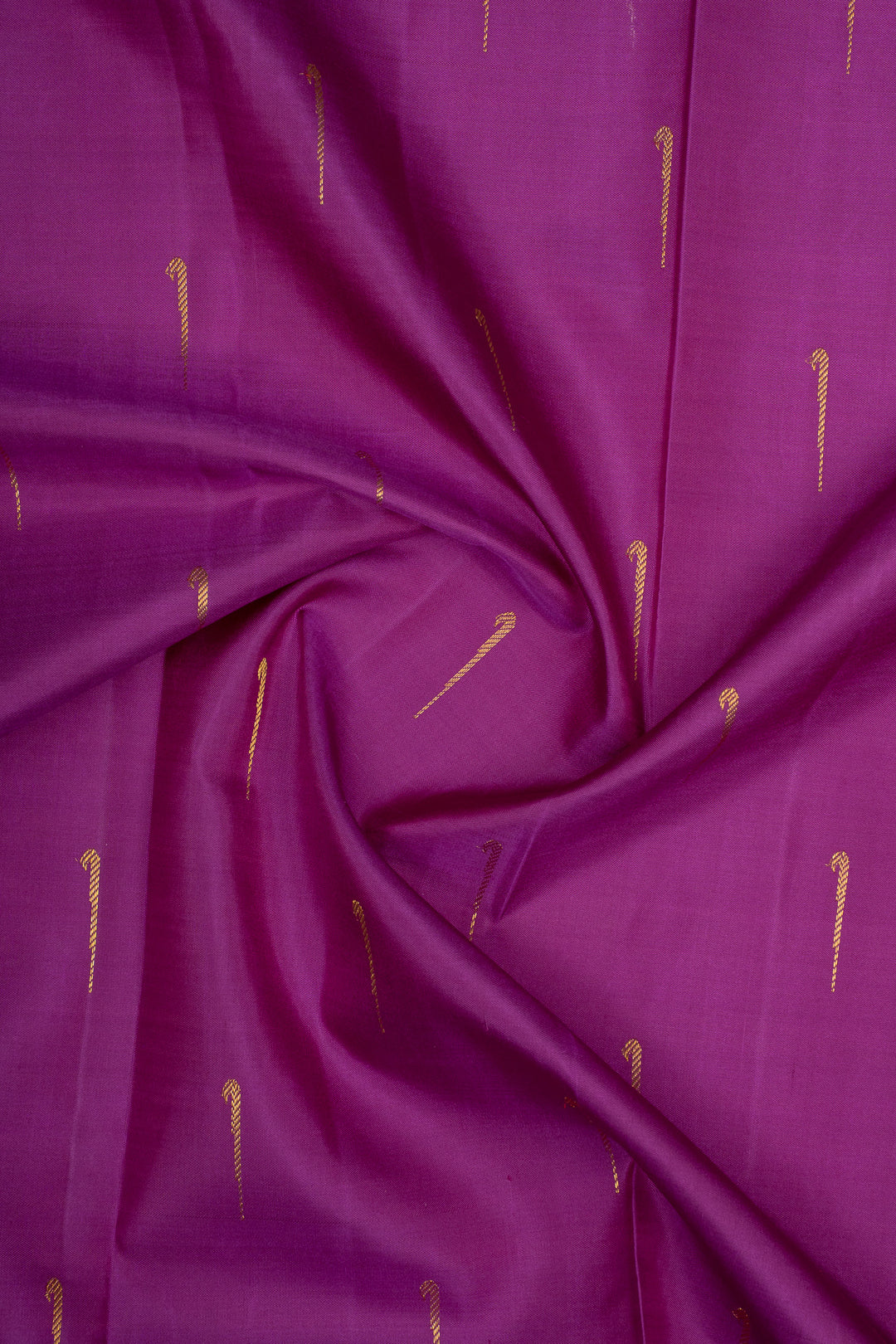 Purple and Ivory Pure Kanchipuram Silk Saree