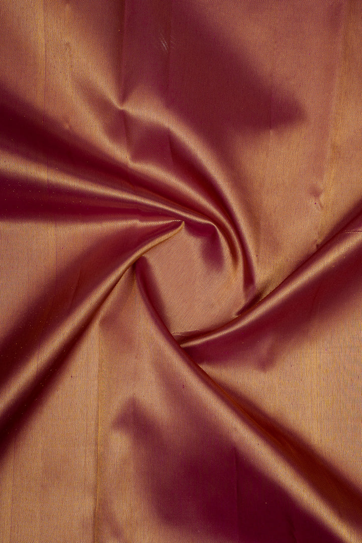 Magenta Meenakari Floral Pure Kanchipuram Silk Saree