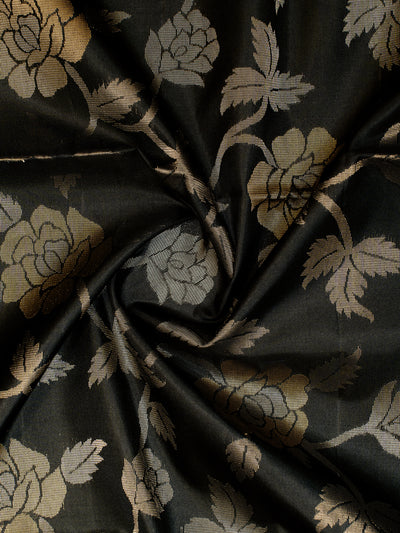 Black Butties Soft Silk Saree | Clio Silks