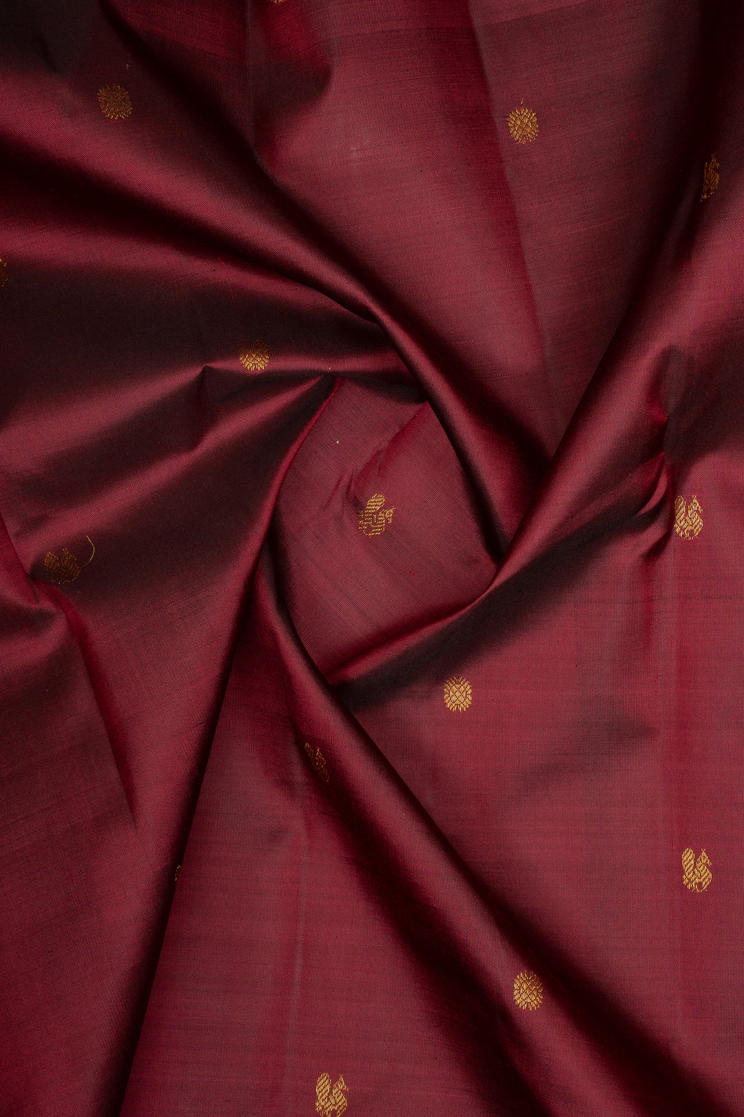 Maroon Traditional Pure Kanchipuram Silk Saree