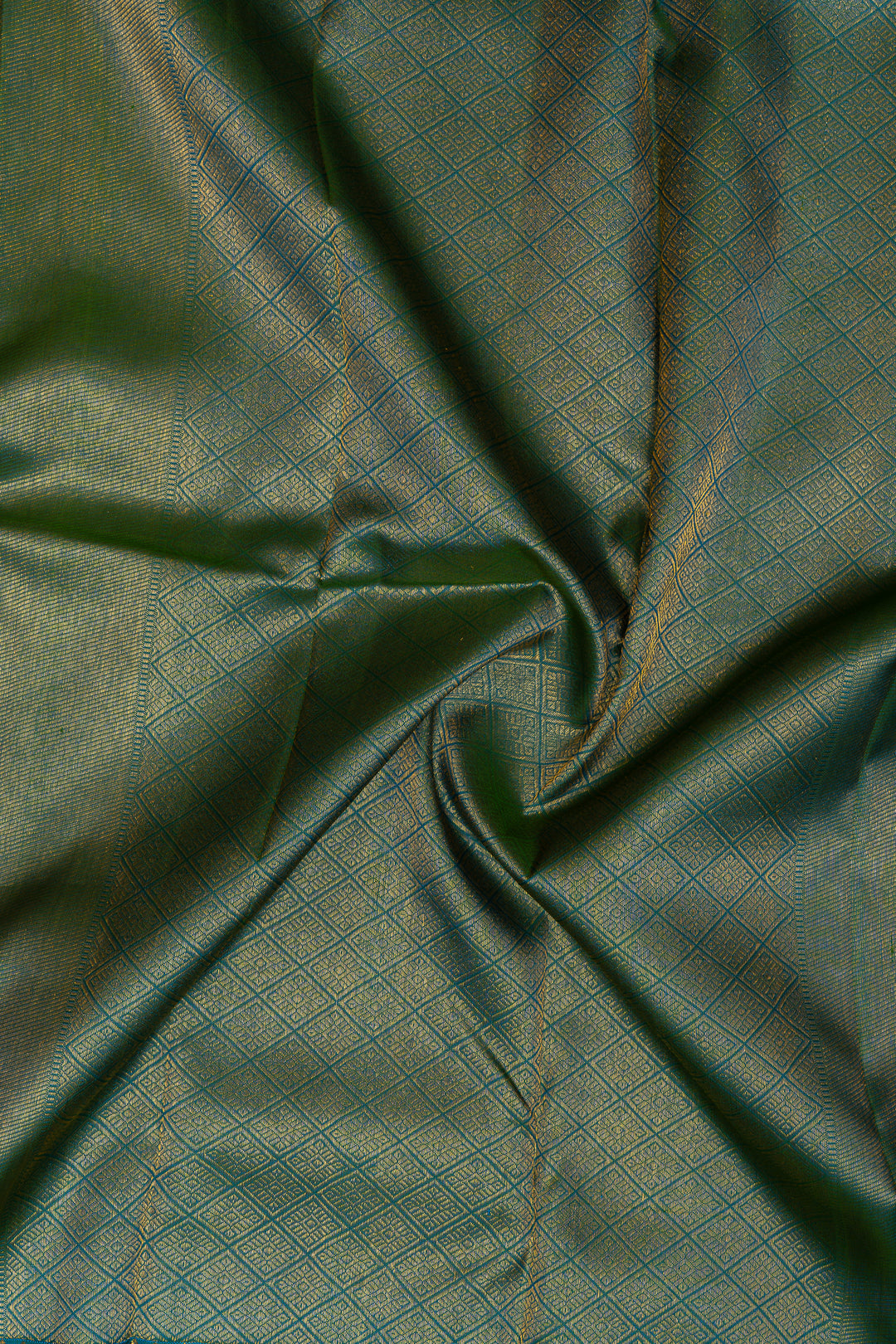 original kanjivaram saree | green border