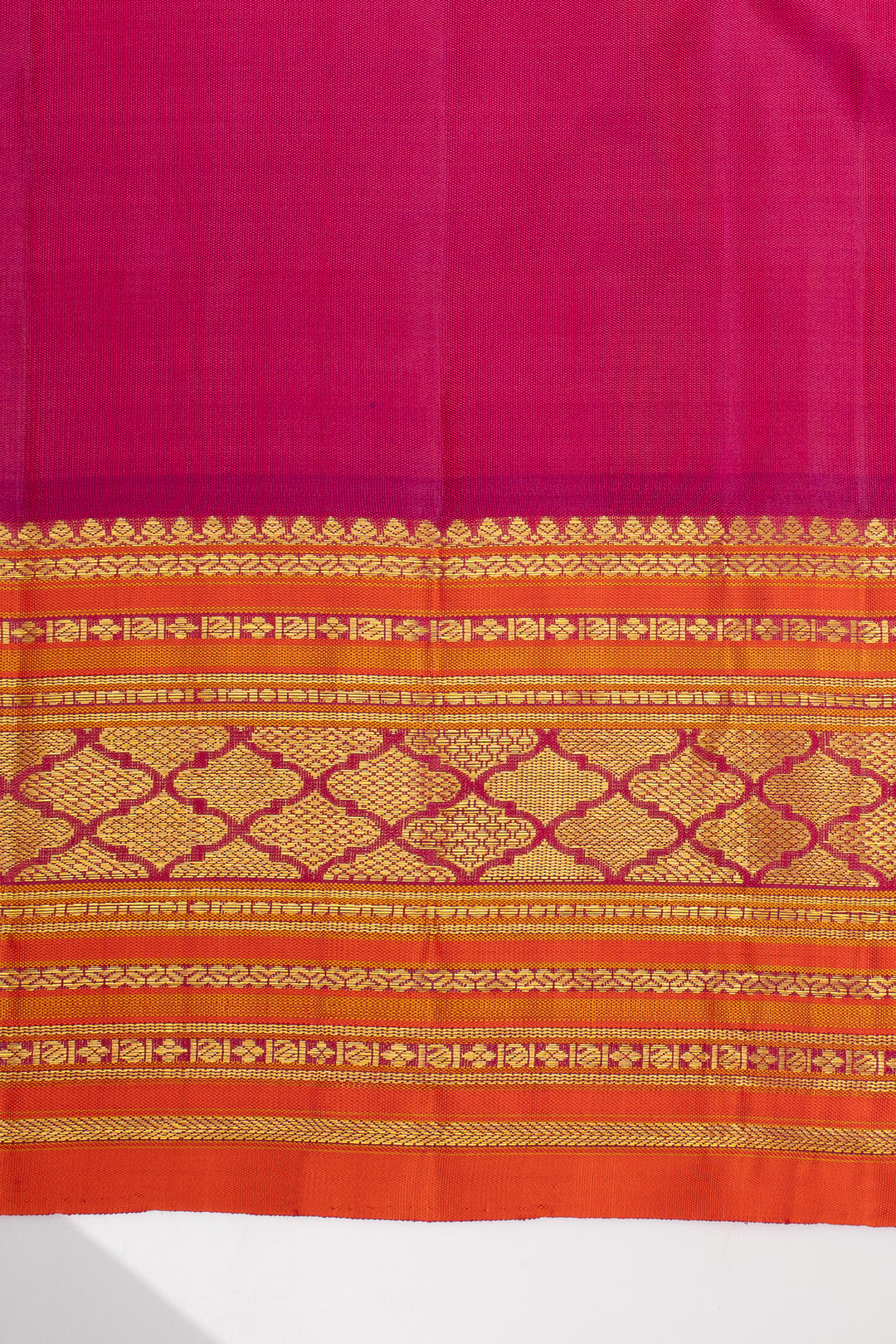 Maroon Traditional Pure Kanchipuram Silk Saree