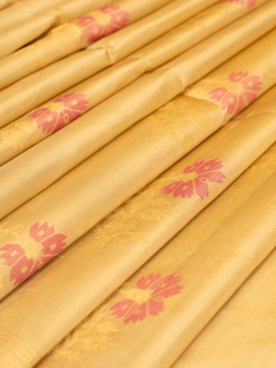 Gold and Paithani Soft Silk Saree | Clio Silks