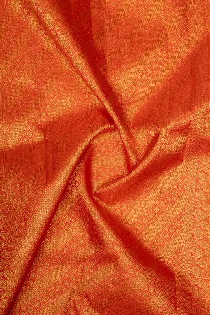 Red Traditional Pure Kanchipuram Silk Saree