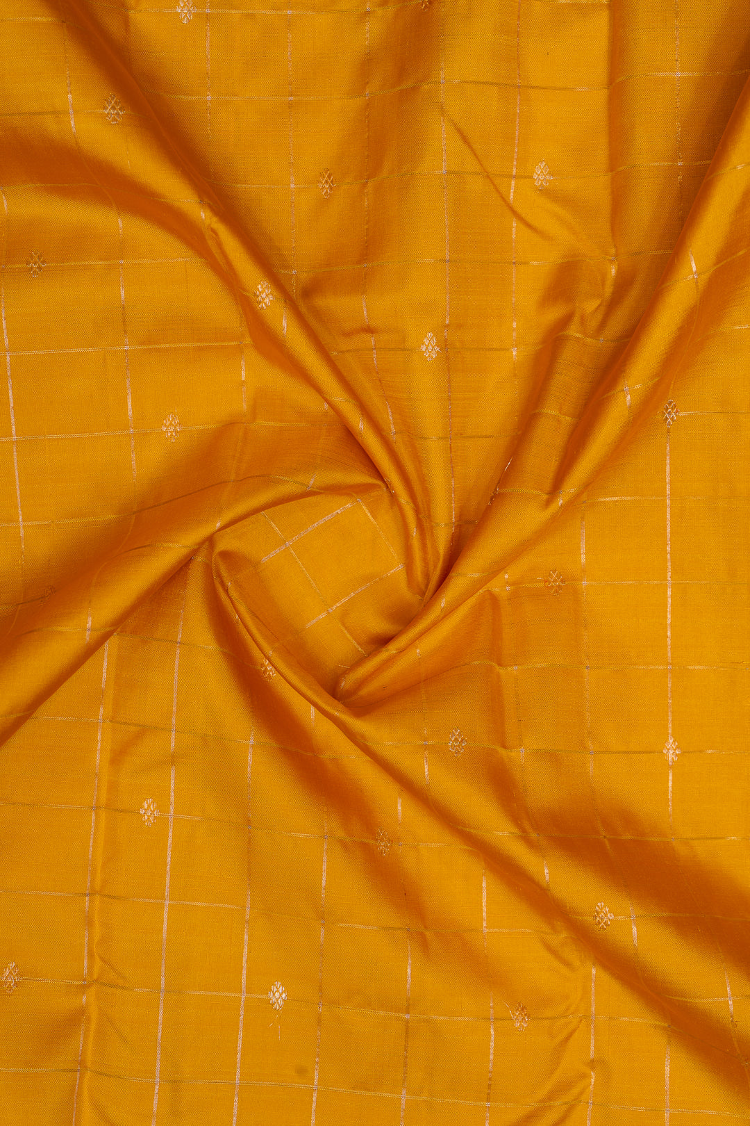 Checks Pure Kanchipuram Silk Saree