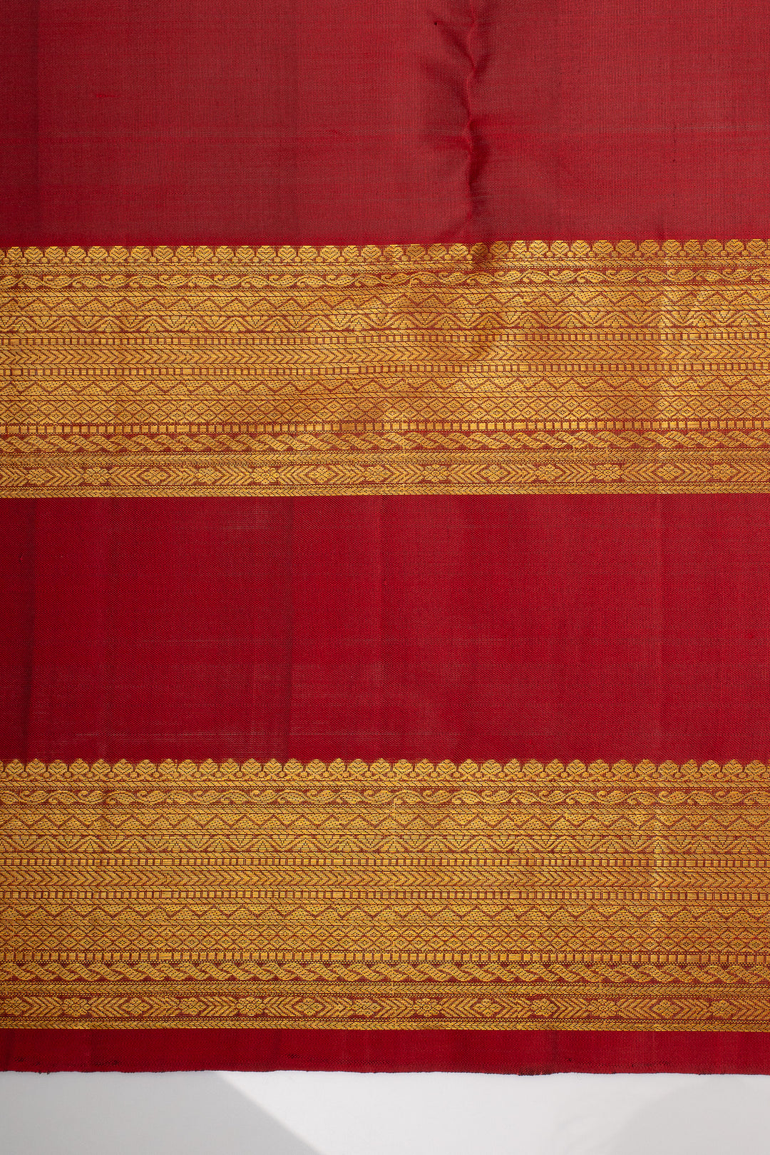 Purple and Maroon Zari Checks Pure Kanchipuram Silk Saree
