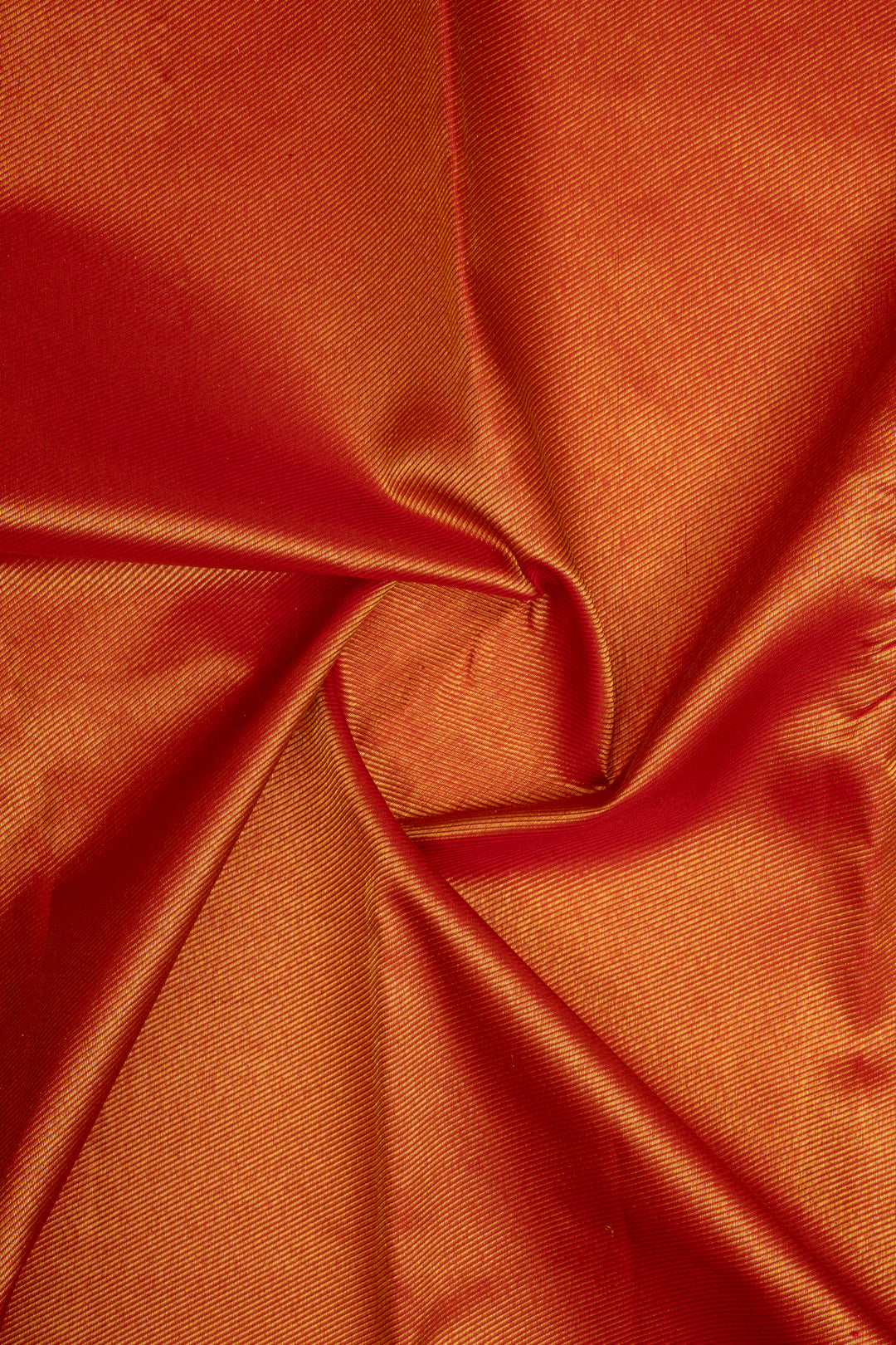 Red Temple Brocade Pure Kanchipuram Silk Saree
