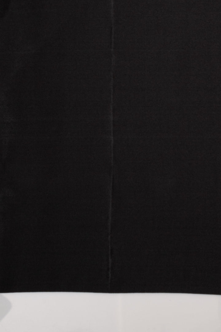 Black Stripes Pure Kanchipuram Silk Saree
