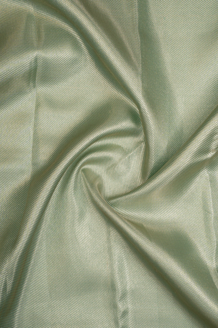 Ice Blue Brocade Pure Kanchipuram Silk Saree