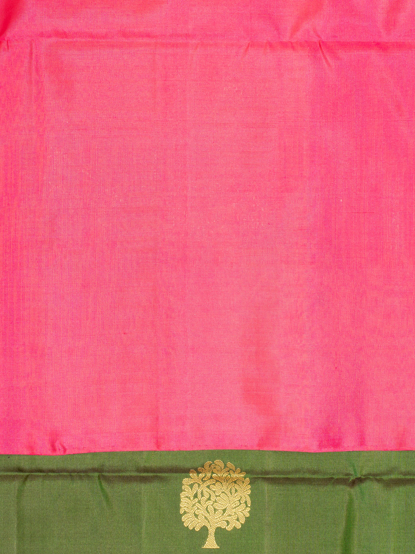 Bottle Green and Magenta Soft Silk Saree | Clio Silks