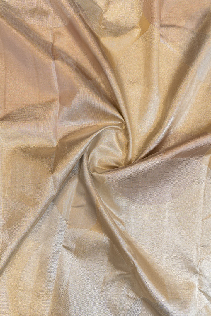 Gold and silver concept 8 Kol pure Kanchipuram silk saree