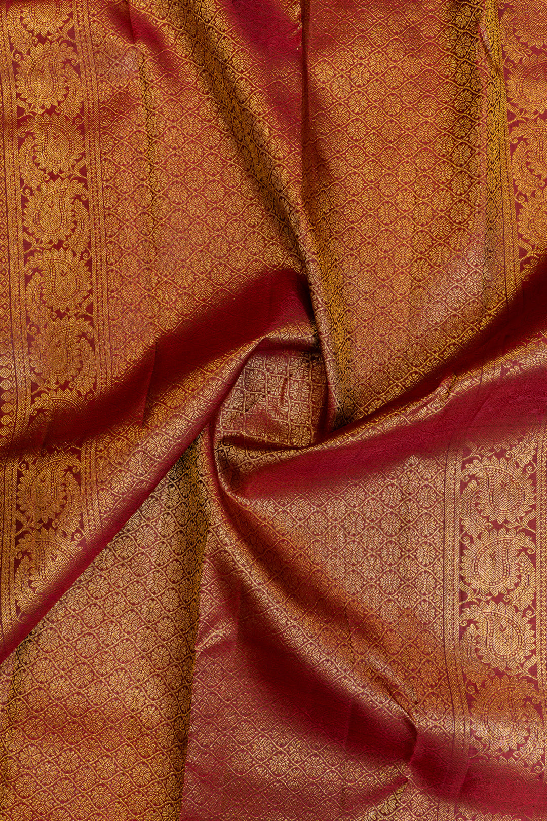 Bottle green Varisaipettu traditional pure Kanchipuram silk saree