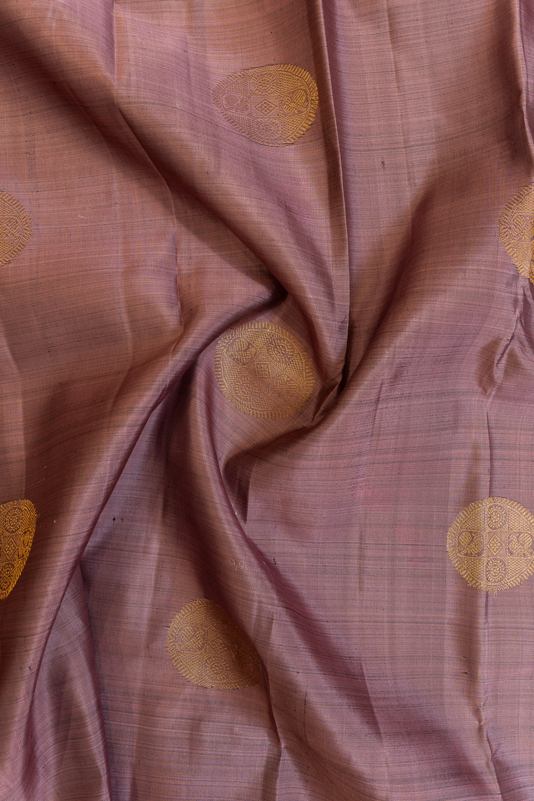 Maybe purple and rust pure Kanchipuram silk saree