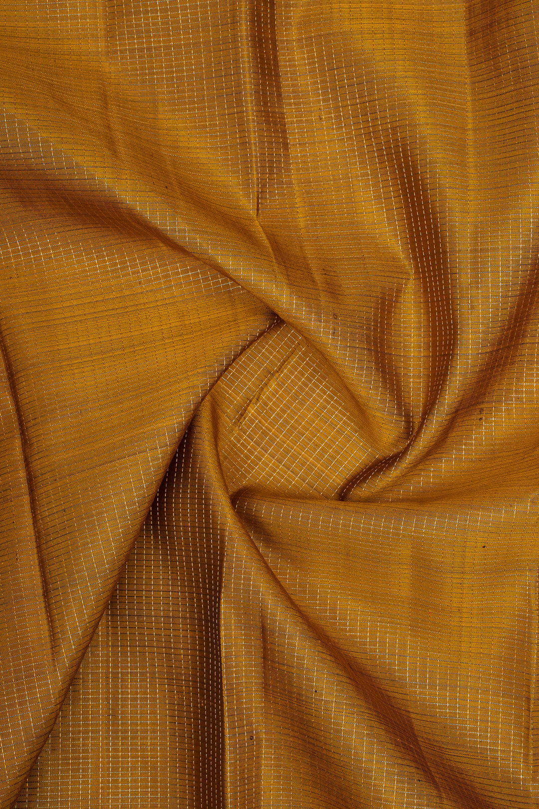 Mustard and Mehandi Green Mupagam Pure Kanchipuram Silk Saree