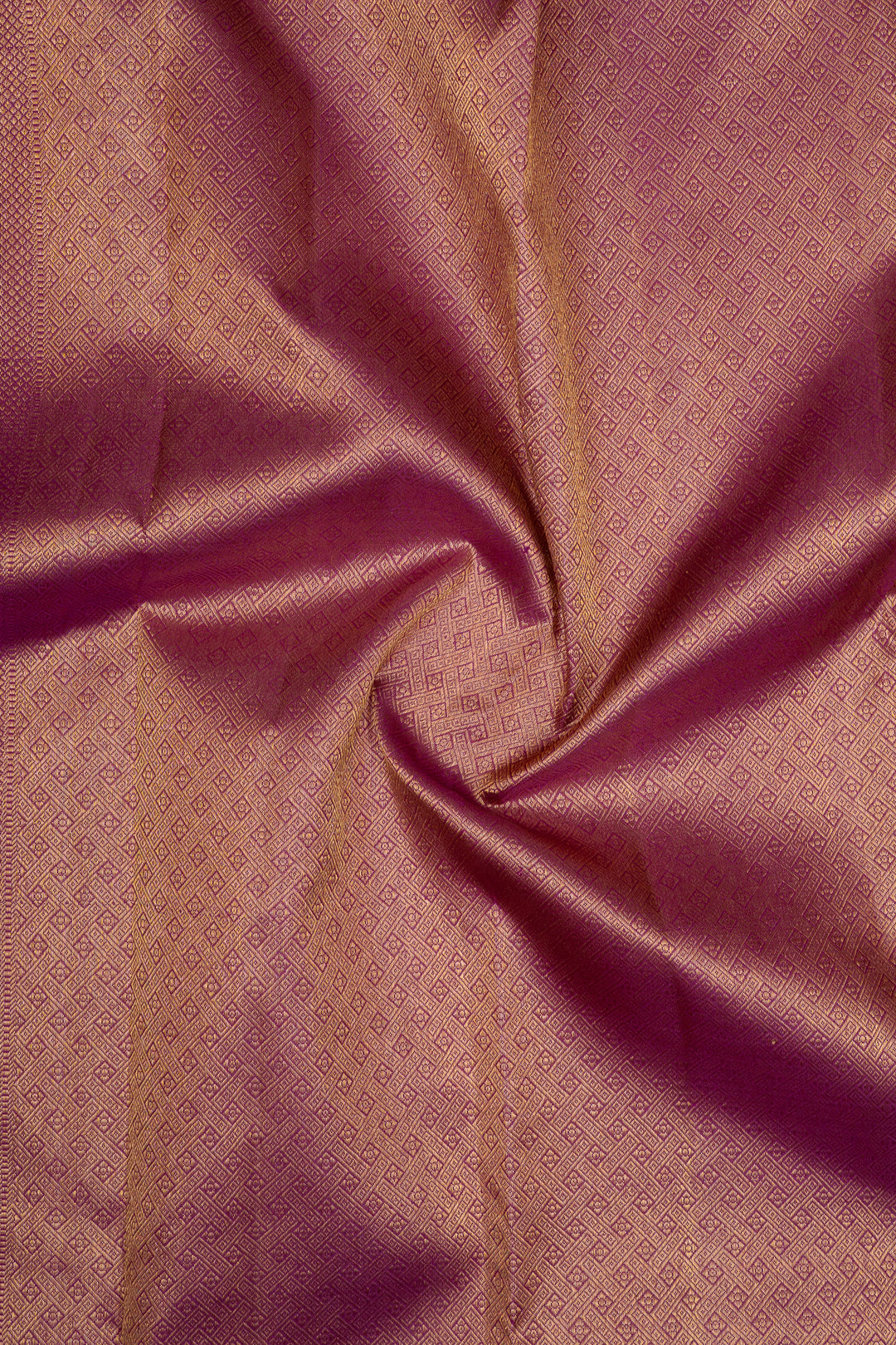Purple traditional pure kanchipuram silk saree