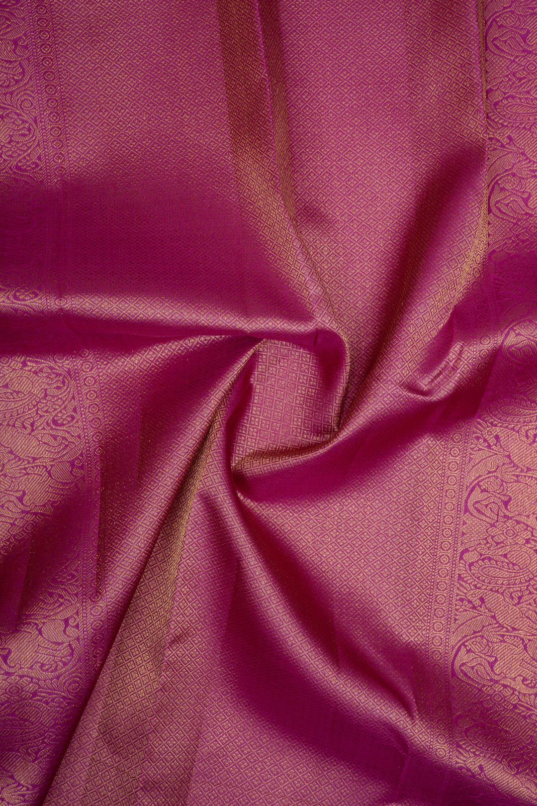 Purple Traditional Pure Kanchipuram Silk Saree