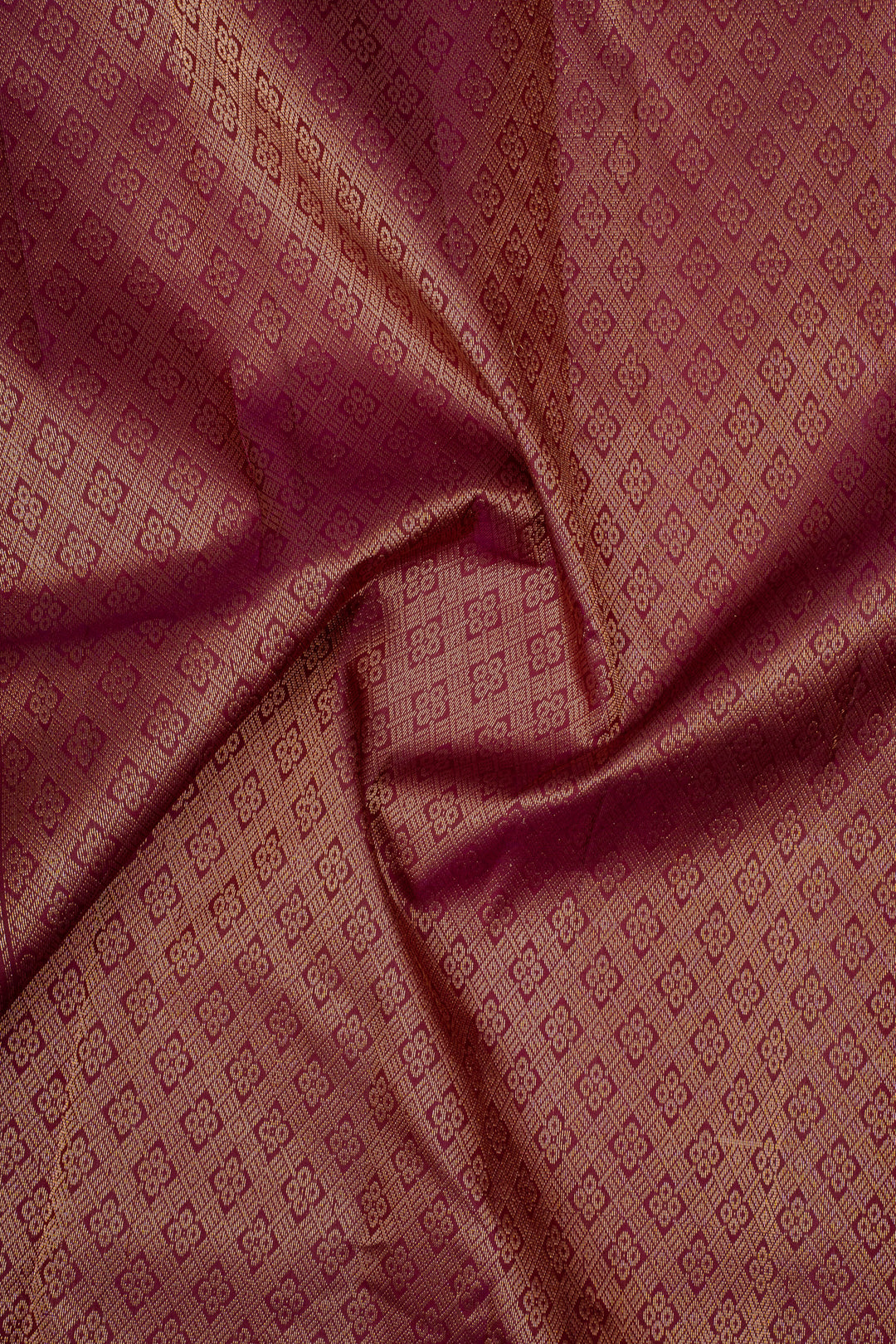 Beige Checks Pure Soft Silk Saree