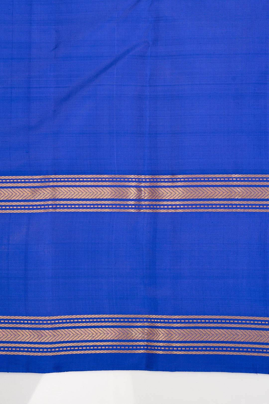 Beige Checks Pure Soft Silk Saree