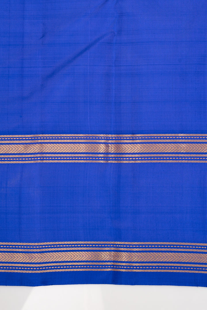 Beige Checks Pure Soft Silk Saree