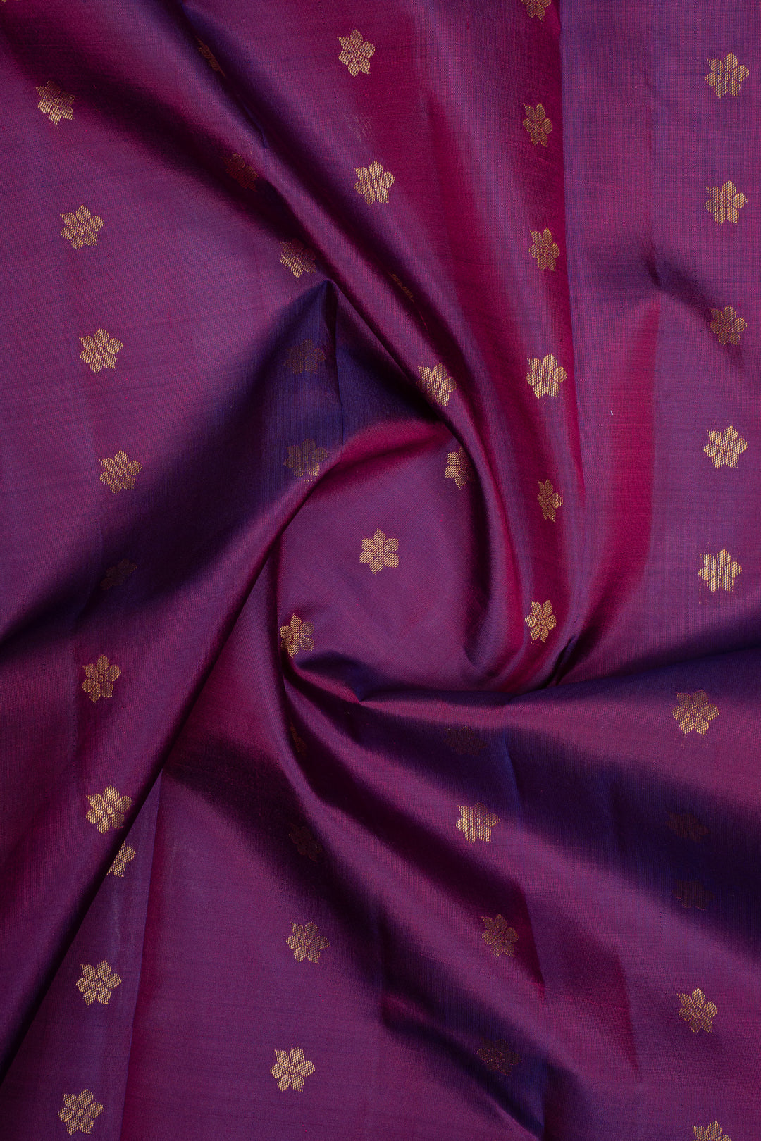 Purple Traditional Pure Kanchipuram Silk Saree