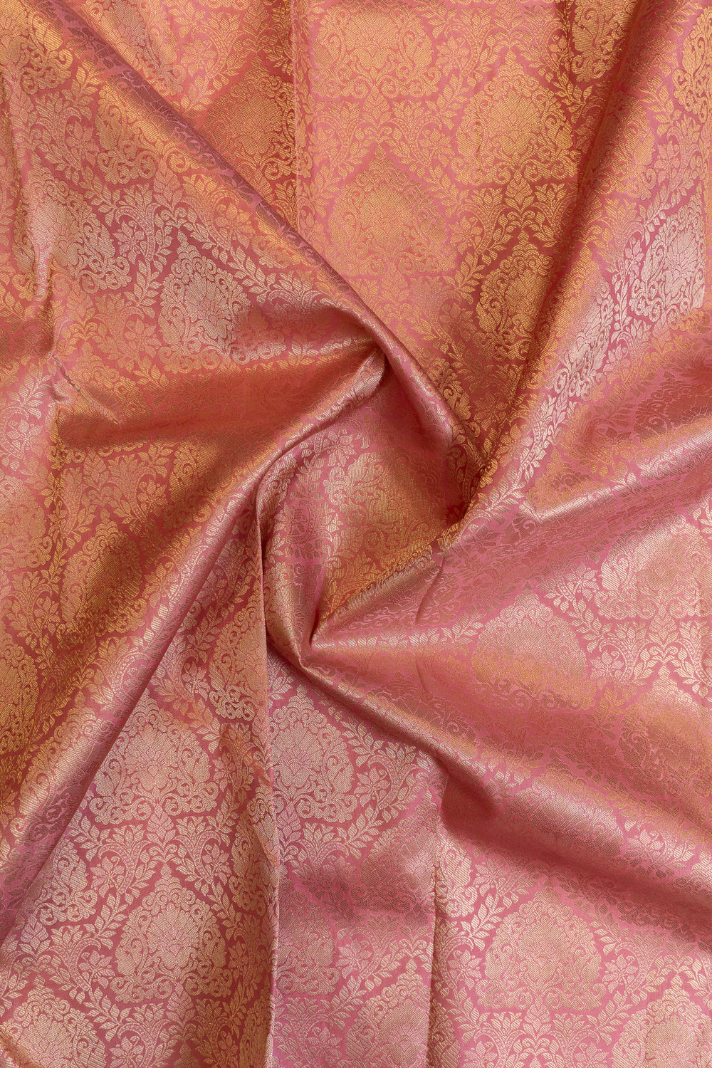 Pink fabric with a subtle pattern