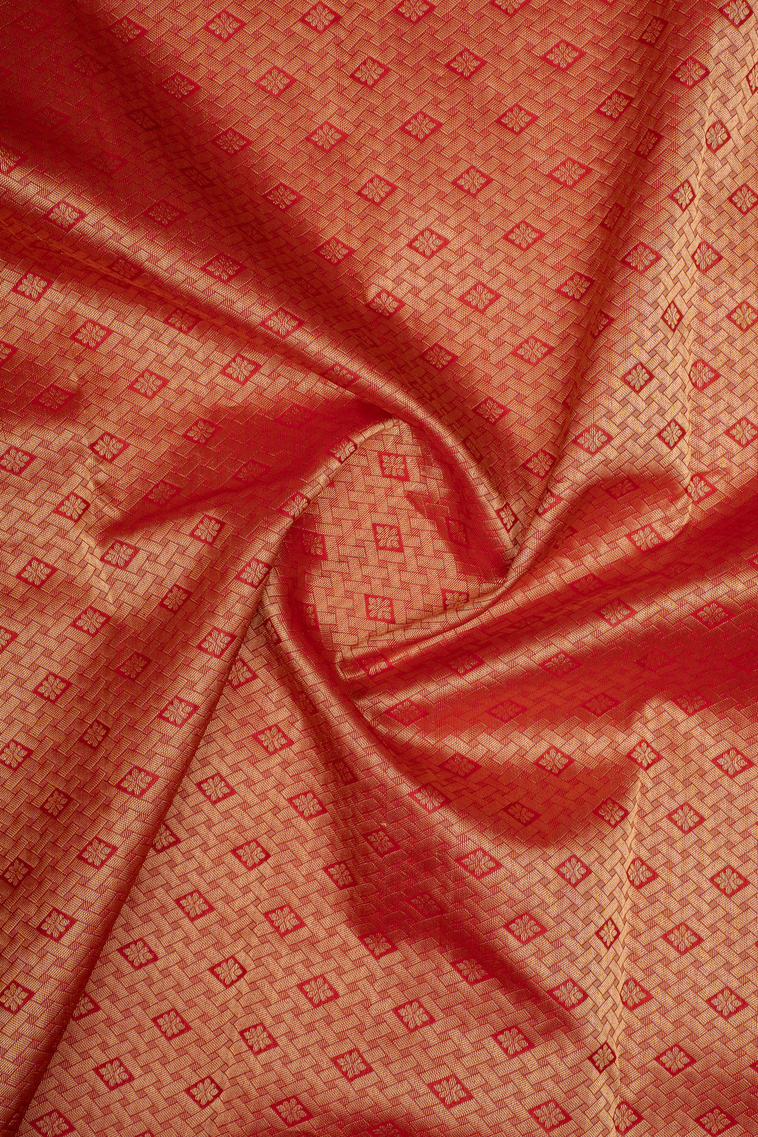 Red Traditional Pure Kanchipuram Silk Saree