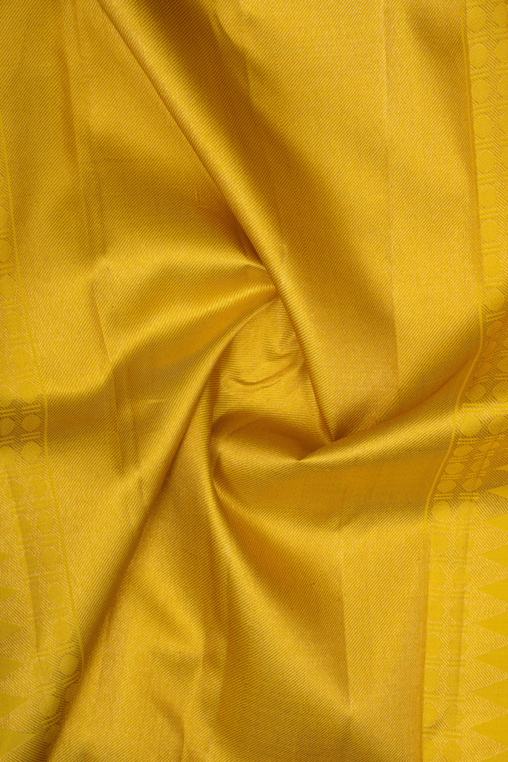 Khaki multi  checks border  pure kanchipuram silk saree