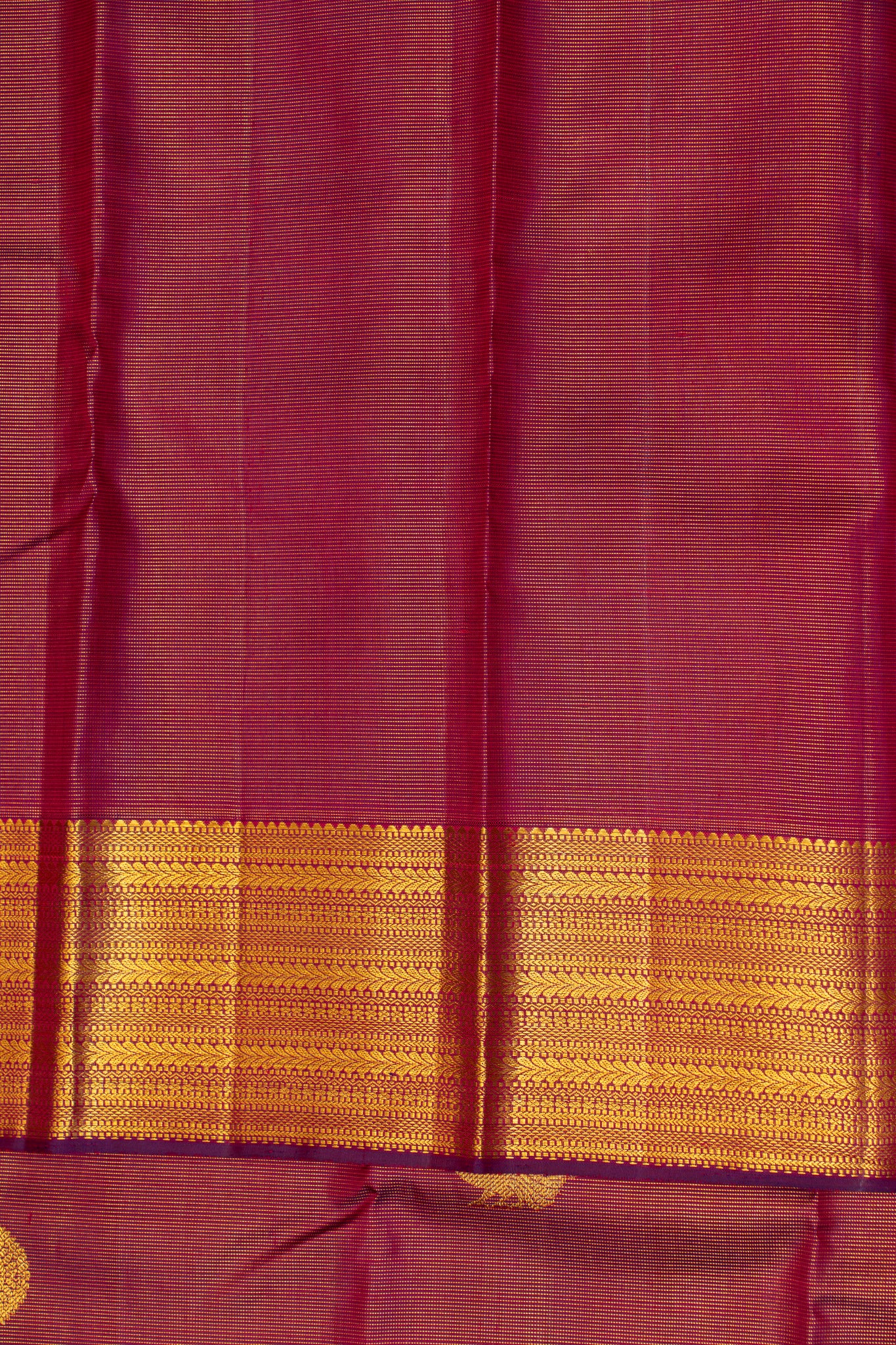 Jamun purple vairaoosi stripes pure kanjivaram silk saree