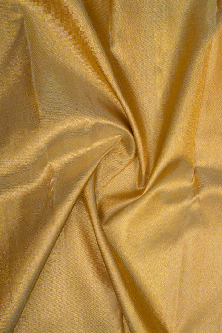 Champagne gold 8 Kol  pure kanchipuram silk saree