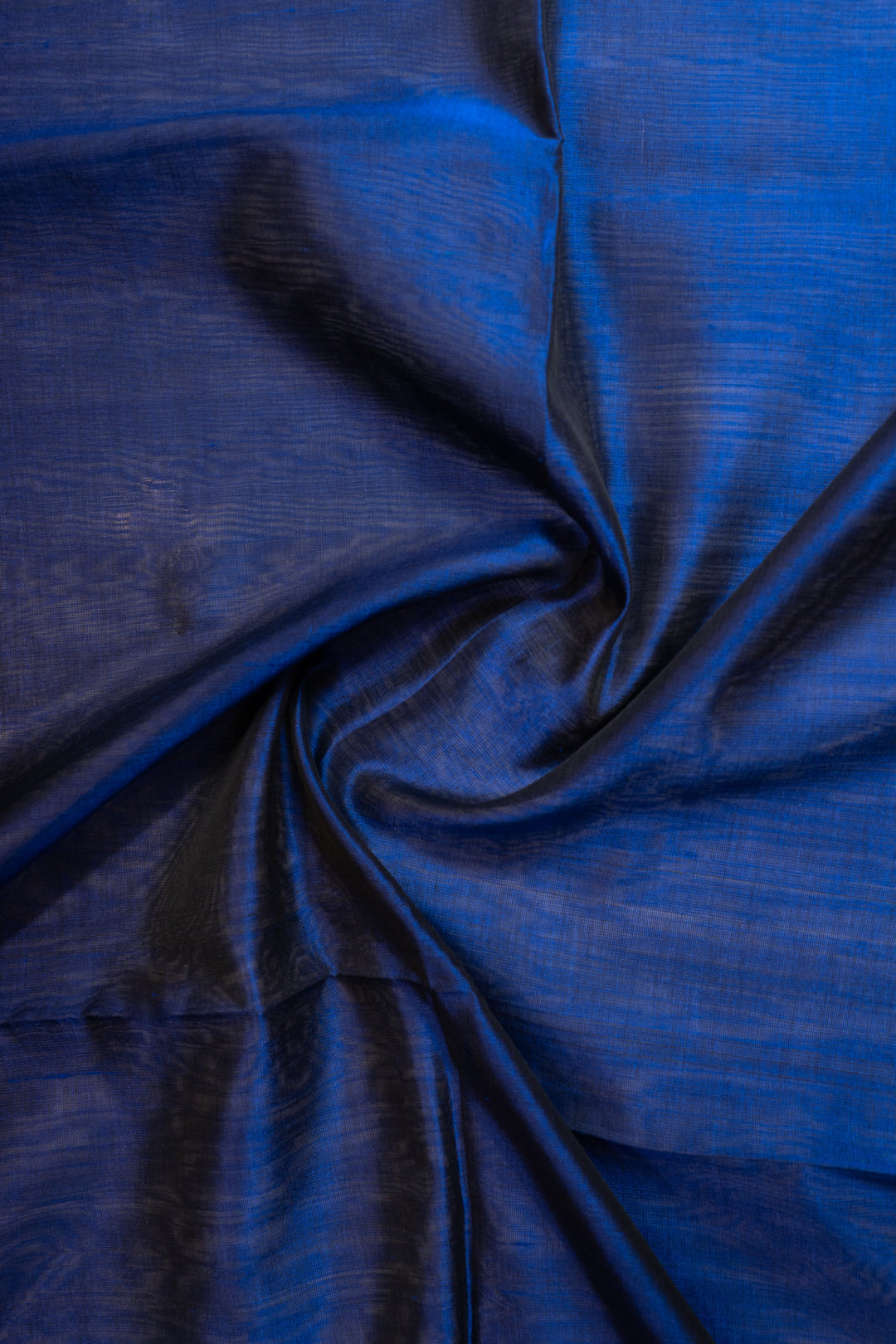 Ms blue pure silk cotton saree