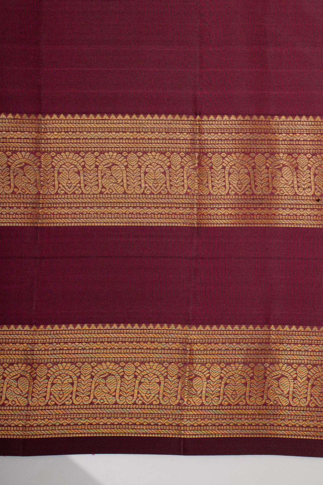 Gold 8 Kol Pure Kanchipuram Silk Saree