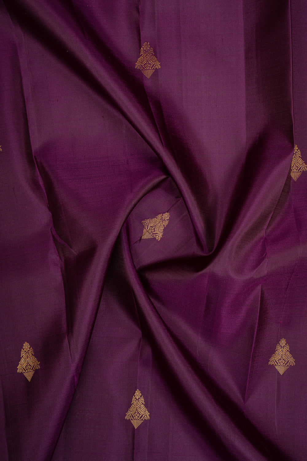 Purple and Mauve Varisaipettu Traditional Pure Kanchipuram Silk Sareen